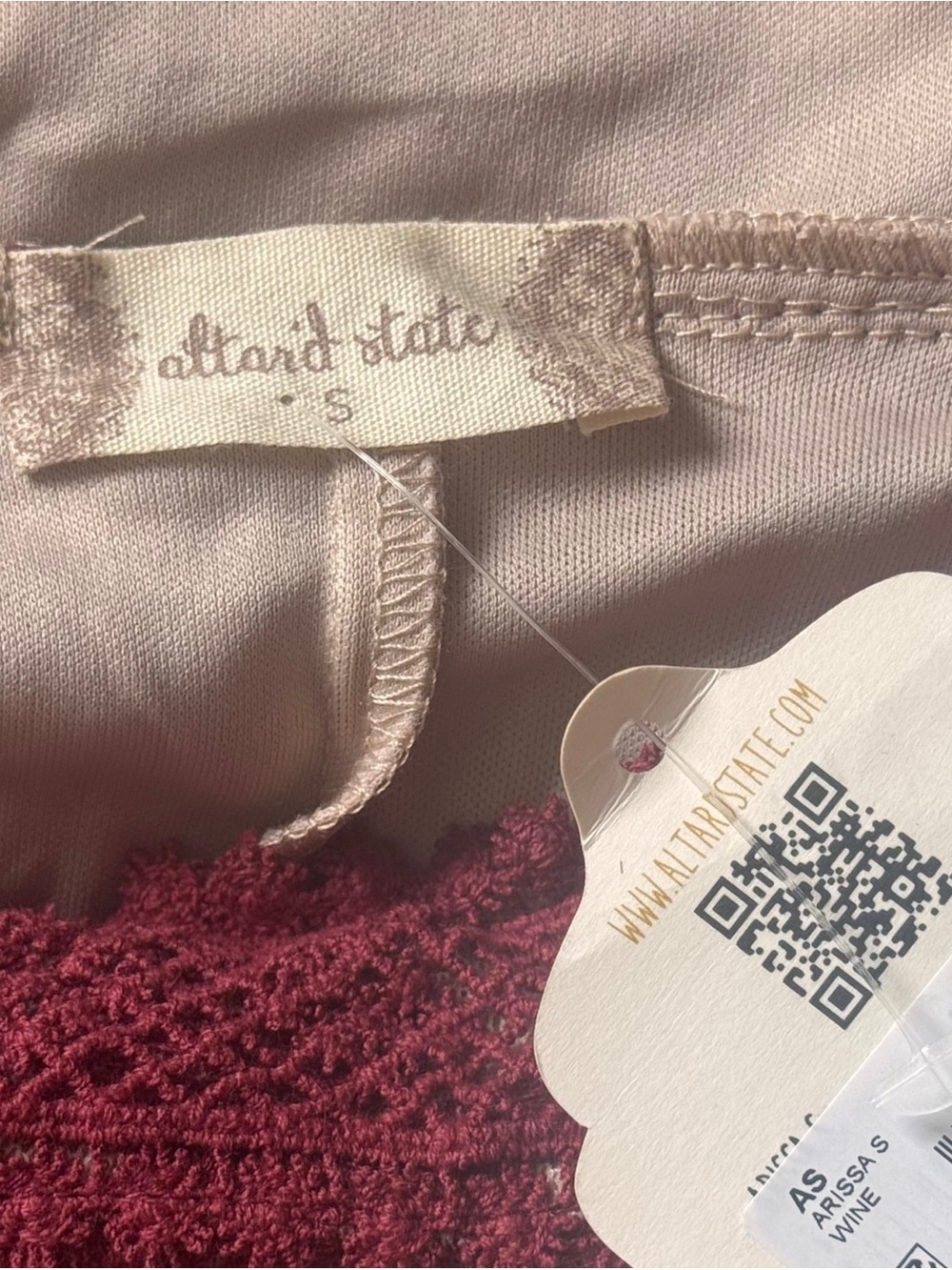 Altard State : Women’s Embroidered Maxi Skirt - Picture 3 of 3